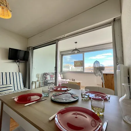 公寓 Studio Cabine Avec Parking A 600M Des Plages A Sete - Fr-1-338-162